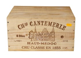 Cantemerle; Haut-Medoc; 2016; 6 (1 x 6); 750ml