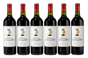 d'Armailhac; Pauillac; 2016; 6 (1 x 6); 750ml