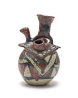 Lephina Molefe, Rorke's Drift; Vessel with flared neck and spout