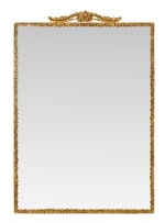 Giltwood overmantel mirror, 19th century