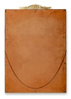 Giltwood overmantel mirror, 19th century