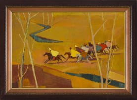 Nerine Desmond; The Cavalcade, Basutoland/Basuto Ruiters (Basuto Riders)