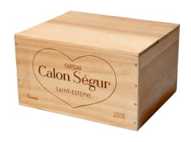 Calon Segur; Saint-Estephe; 2016; 6 (1 x 6); 750ml