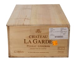 La Garde; Pessac-Léognan Rouge; 2016; 12 (1 x 12); 750ml