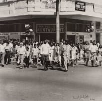 David Goldblatt; Saturday Morning at the Corner of Commissioner and Trichardt Streets, Boksburg