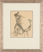 Iris Ampenberger; A Seated Woman