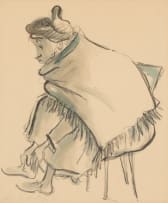 Iris Ampenberger; A Seated Woman