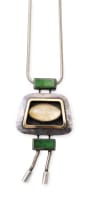 Margaret Richardson; Quartz and jade neckpiece