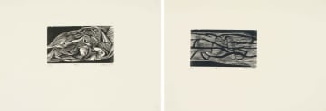 Cecil Skotnes; I Sing Where I Stand No. 1; I Sing Where I Stand No. 2, two