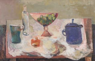 Cecil Skotnes; Still Life on a Table