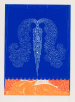 Erté; Le Rideau de l'Hiver (The Curtain of Winter)