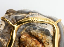 Kurt Donau; Druzy quartz necklace