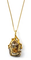 Kurt Donau; Druzy quartz necklace