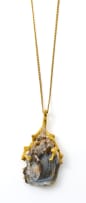 Kurt Donau; Druzy quartz necklace