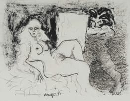 Braam Kruger; Studio Scene with Nude I