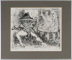 Braam Kruger; Studio Scene with Nude II