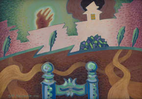 Zak Benjamin; The Blue Chair