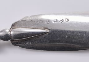 A George III fish knife, Birmingham, 1815