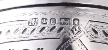 A Victorian silver goblet, Fenton Brothers, Sheffield, 1872