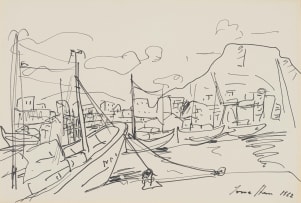 Irma Stern; Harbour Scene