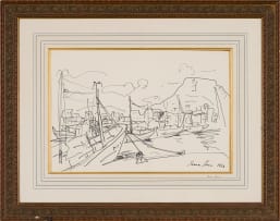 Irma Stern; Harbour Scene