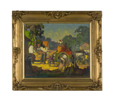 Longford Macdonald; Labourers with Horse and Cart