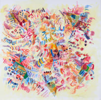 Hazel Frankel; Untitled (Abstract Composition I)