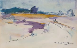 Herbert Coetzee; Landscape in Purple