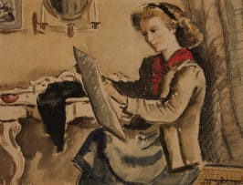 Nerine Desmond; Self Portrait