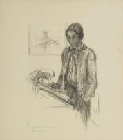 Katrine Harries; Self Portrait