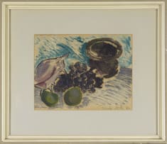 Freida Lock; Still Life with Fruit and Shell