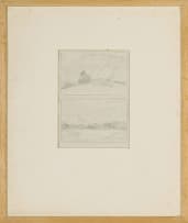 Jacob Hendrik Pierneef; Landscapes with Mountains, sketch