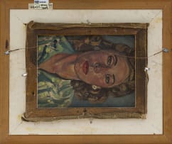 Piet van Heerden; Street Scene (recto); Portrait of a Woman in Green (verso)