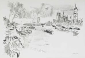 Oskar Kokoschka; Houses of Parliament, London