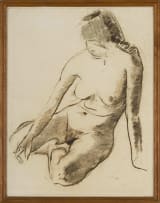 Jean Welz; Seated Nude