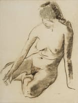 Jean Welz; Seated Nude