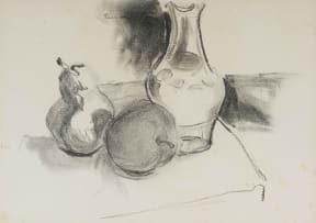 Jean Welz; Still Life with Fruit and Jug