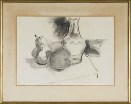 Jean Welz; Still Life with Fruit and Jug