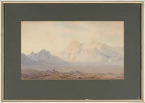 John William George; In the Karoo/Nieuweveld Mountain