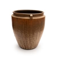 Digby Hoets; Large dry ash floor vase
