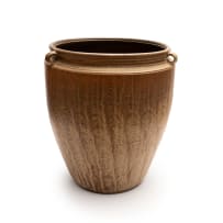 Digby Hoets; Large dry ash floor vase