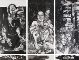 Diane Victor; An Accidental Settler Taken Further (ED2), triptych