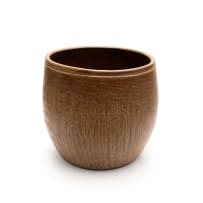 Digby Hoets; Small dry ash floor vase