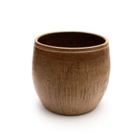 Digby Hoets; Small dry ash floor vase
