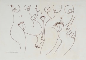 Walter Battiss; Three Nudes