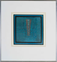 Larry Scully; Blue Abstract