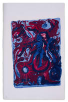 Azaria Mbatha; Untitled (Woman with Three-headed Beast)