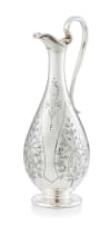 A Victorian silver claret jug, Barnard & Sons Ltd, London, 1870