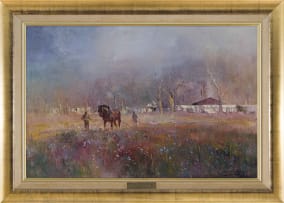 Errol Boyley; Ploughing in Spring
