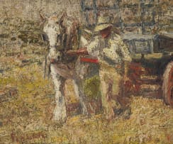 Harry Fidler; Horse and Haycart